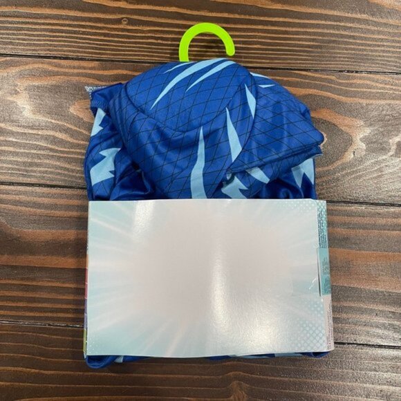 NEW 3Pc 2T PJ Masks Boys Fabric Blue CATBOY Halloween Costume - Picture 6 of 6